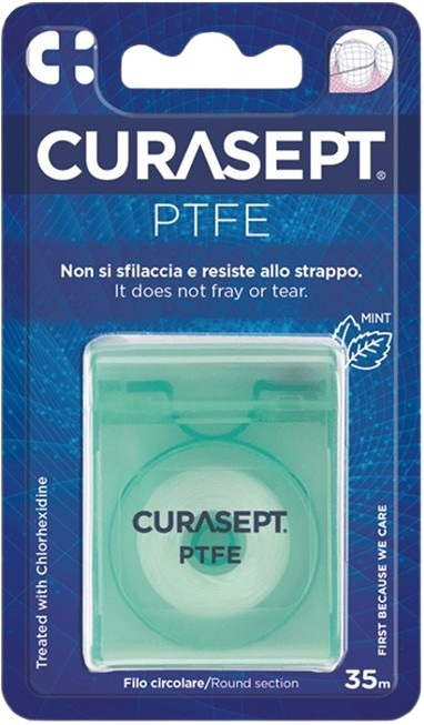 CURASEPT FLOSS PTFE TAPE CLOREXIDINA - Farmadott.it