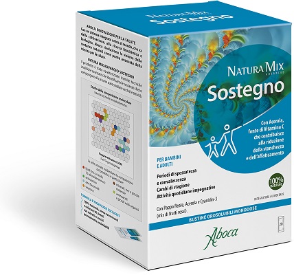 NATURA MIX ADVANCED SOSTEGNO OROSOLUBILE 20 BUSTINE - Farmadott.it