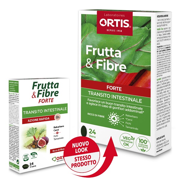 FRUTTA & FIBRE FORTE 24 COMPRESSE - Farmadott.it