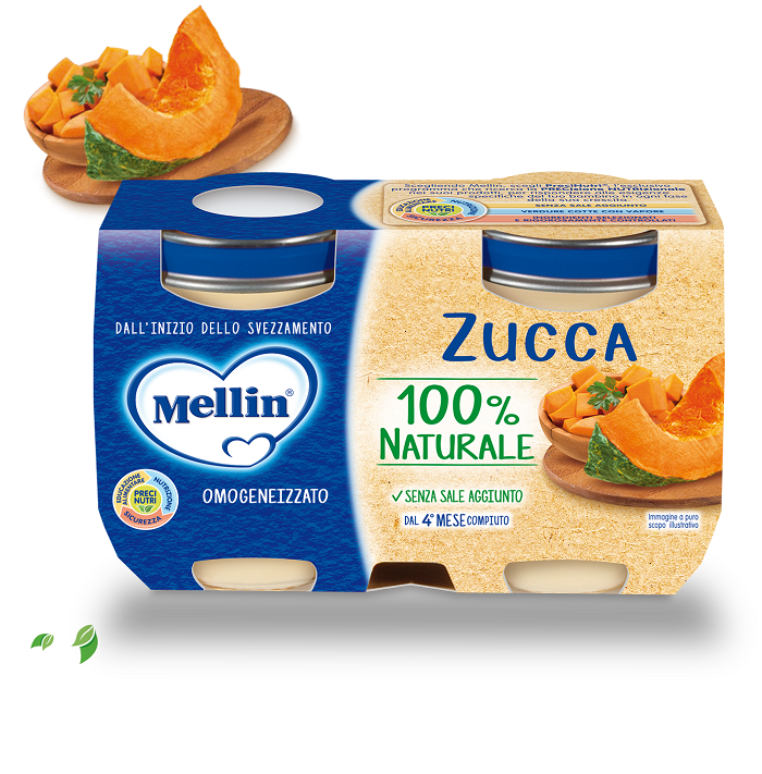 OMOGENEIZZATO ZUCCA 2 X 125 G - Farmadott.it