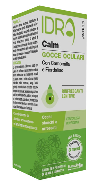 GOCCE OCULARI RINFRESCANTI STERILENS IDRA CALM CAMOMILLA E FIORDALISO 10 ML - Farmadott.it