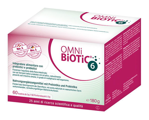 OMNI BIOTIC 6 POLVERE 60 BUSTINE DA 3 G - Farmadott.it