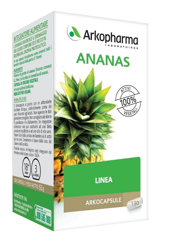 ARKO CAPSULE ANANAS 130 CAPSULE - Farmadott.it