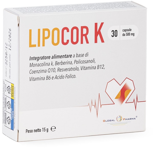 LIPOCOR K 30 CAPSULE - Farmadott.it