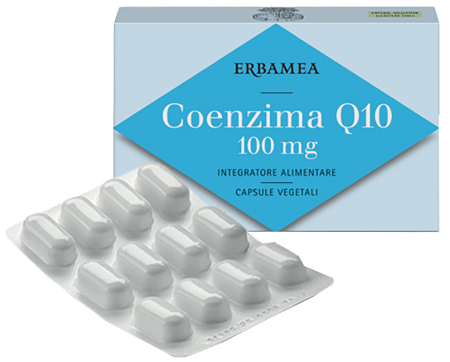 ERBAMEA COENZIMA Q10 100 MG 24 CAPSULE VEGETALI - Farmadott.it