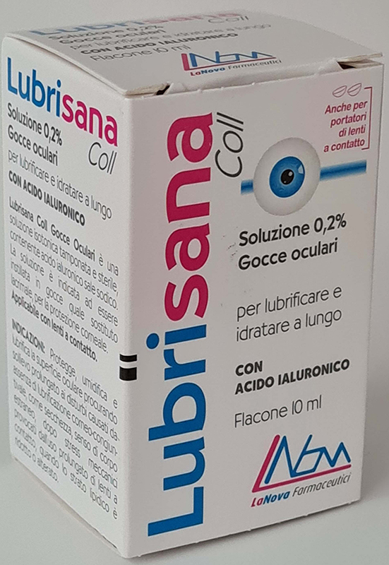 COLLIRIO LUBRISANA FLACONE 10 ML - Farmadott.it