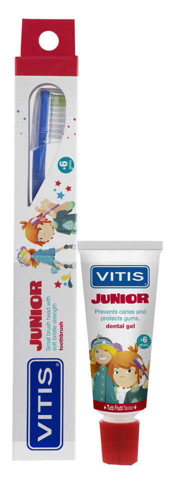VITIS JUNIOR SPAZZOLINO + GEL 15 ML - Farmadott.it