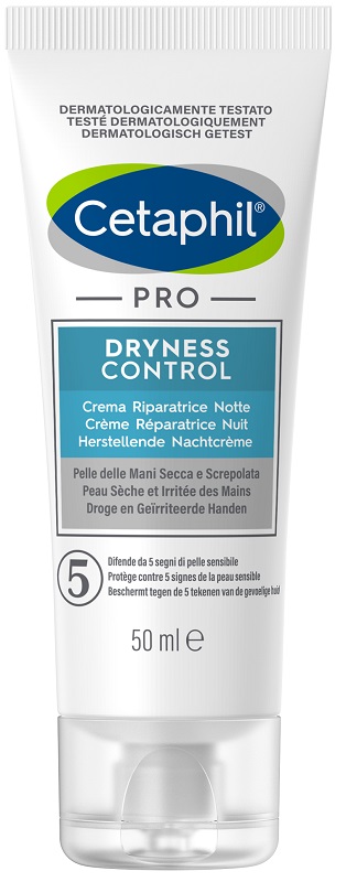 CETAPHIL PRO DRYNESS CONTROL CREMA MANI RIPARATRICE NOTTE 50 ML - Farmadott.it