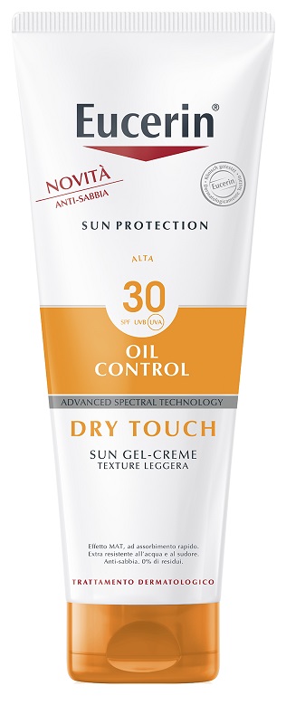 EUCERIN SUN GEL DRY TOUCH SPF30+ 200 ML - Farmadott.it