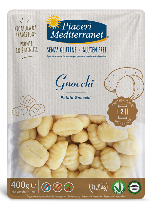 PIACERI MEDITERRANEI GNOCCHI 400 G - Farmadott.it