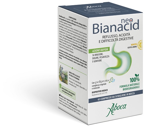 NEOBIANACID 45 COMPRESSE LIMONE - Farmadott.it