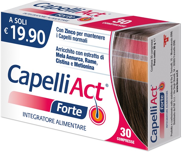 CAPELLI ACT FORTE 30 COMPRESSE - Farmadott.it
