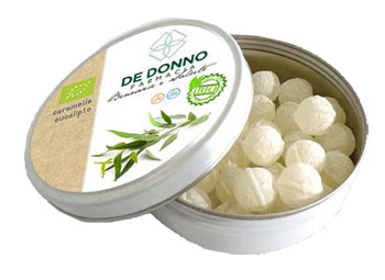 F CARE CARAMELLE EUCALIPTO BIO 50 G - Farmadott.it