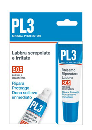 PL3 BALSAMO RIPARATORE LABBRA SOS CON ASTUCCIO 7,5 ML - Farmadott.it