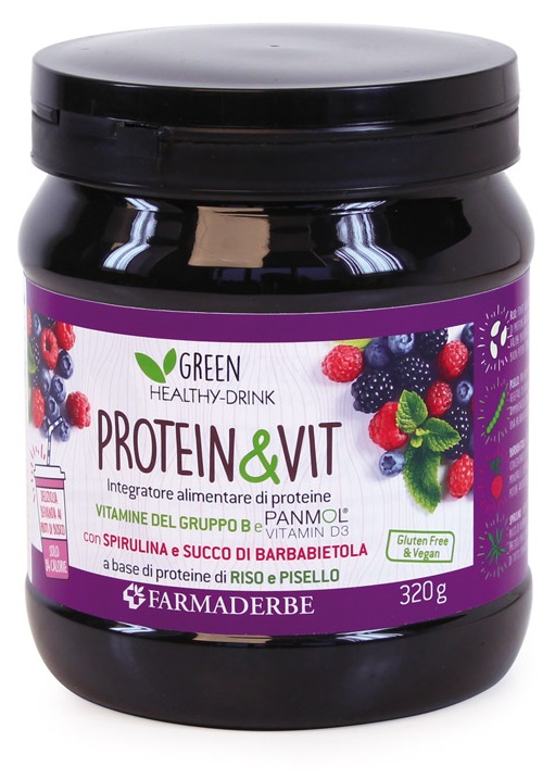 PROTEIN & VIT FRUTTI DI BOSCO 320 G - Farmadott.it