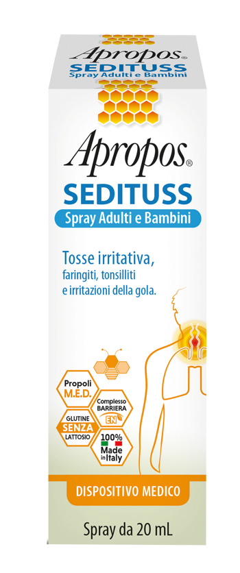 APROPOS SEDITUSS SPRAY ADULTI/BAMBINI 20 ML - Farmadott.it