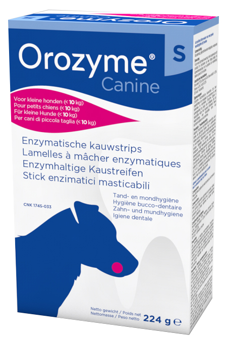 OROZYME CANINE STRISCE ENZIMATICHE MASTICABILI PER CANI DI TAGLIA PICCOLA - Farmadott.it