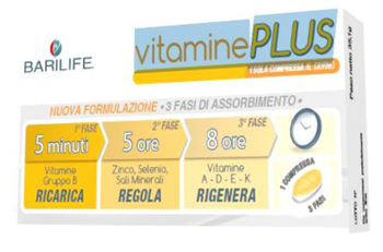 BARILIFE VITAMINE PLUS 30 COMPRESSE TRIFASE - Farmadott.it