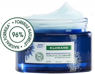 KLORANE CREMA IDRATANTE NOTTE FIORDALISO ACIDO IALURONICO 50 ML - Farmadott.it