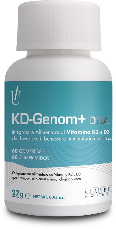 GLAUBER PHARMA KD-GENOM+ DNA 60 COMPRESSE - Farmadott.it