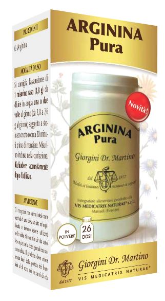 ARGININA PURA POLVERE SOLUBILE 100 G - Farmadott.it