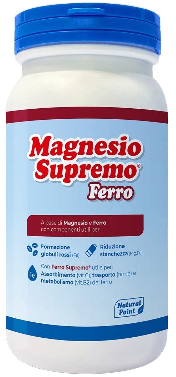 MAGNESIO SUPREMO FERRO 150 G - Farmadott.it
