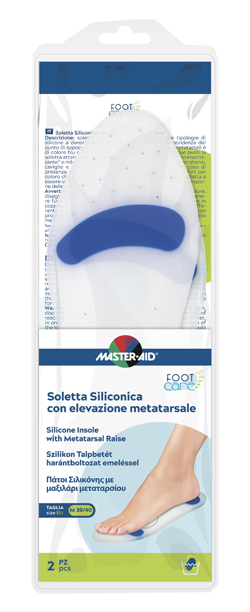 SOLETTA SILICONICA MASTER-AID FOOTCARE MEDIUM 39-40 METATARSO I5 - Farmadott.it