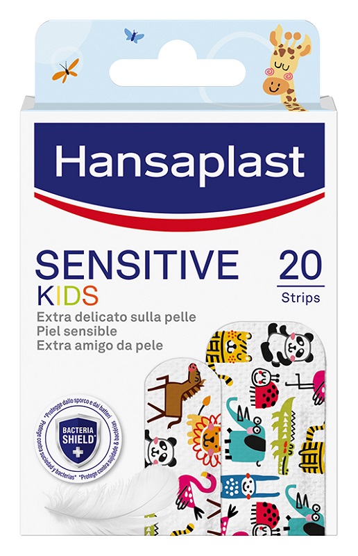 CEROTTO HANSAPLAST SENSITIVE KIDS 20 PEZZI ASSORTITI - Farmadott.it