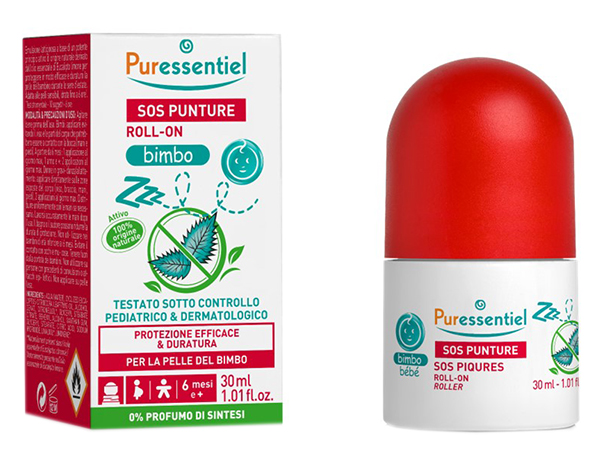 PURESSENTIEL ROLL PUNTURA BAMBINO INSETTI 30 ML - Farmadott.it