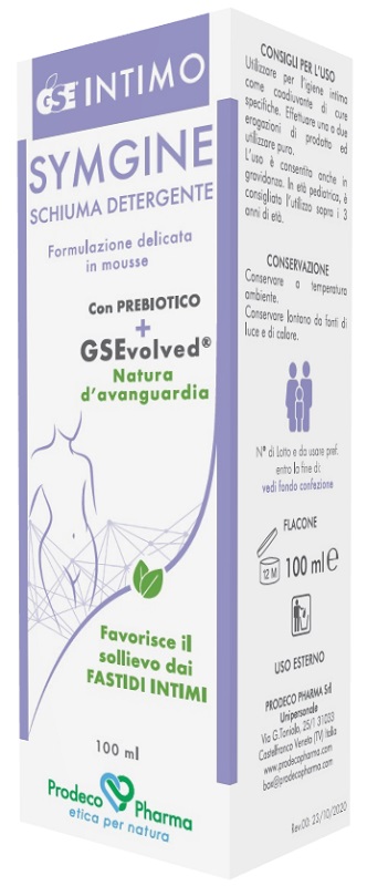 GSE INTIMO SYMGINE SCHIUMA DETERGENTE 100 ML - Farmadott.it
