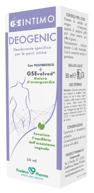 GSE INTIMO DEOGENIC 50 ML - Farmadott.it