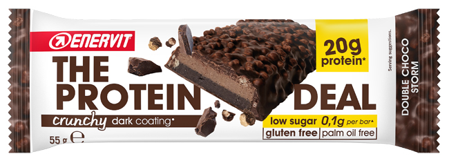 ENERVIT PROTEIN DEAL DOUBLE CHOCO STORM 55 G - Farmadott.it