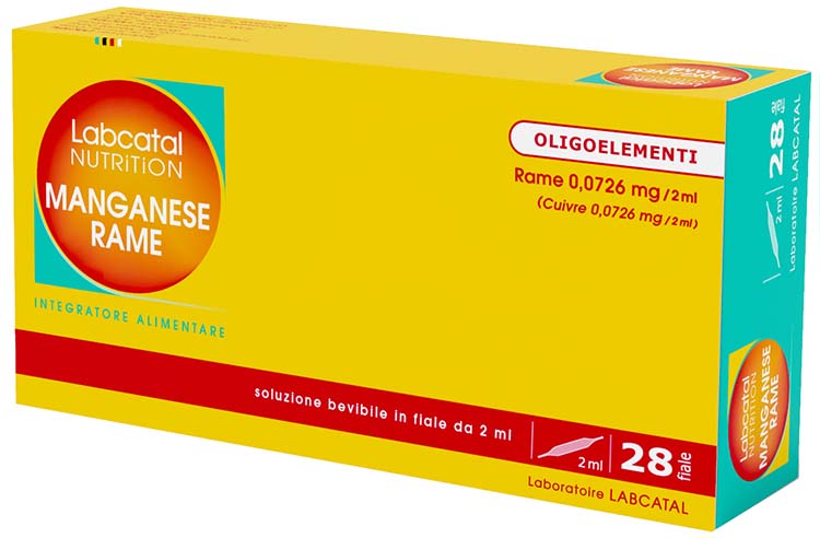 LABCATAL NUTRITION MANGANESE/RAME 28 FIALE 2 ML - Farmadott.it