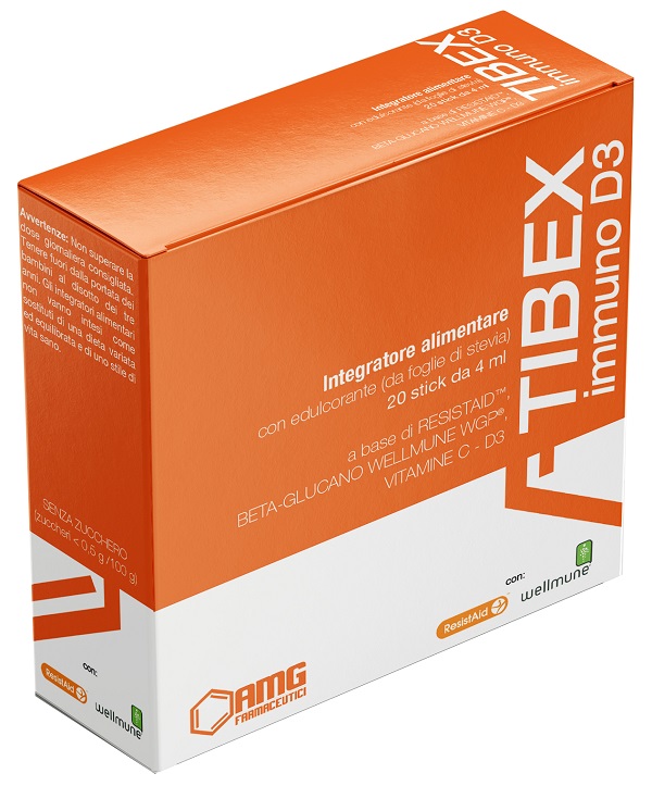 TIBEX IMMUNO D3 20 STICK PACK DA 4 ML - Farmadott.it