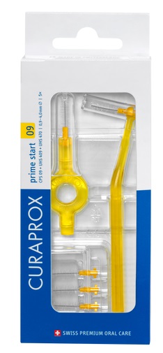 CURAPROX CPS 09 SCOVOLINO PRIME START 09 YELLOW 5 PEZZI - Farmadott.it