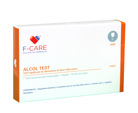 F CARE ALCOHOL TEST RAPIDO DIPSTICK - Farmadott.it