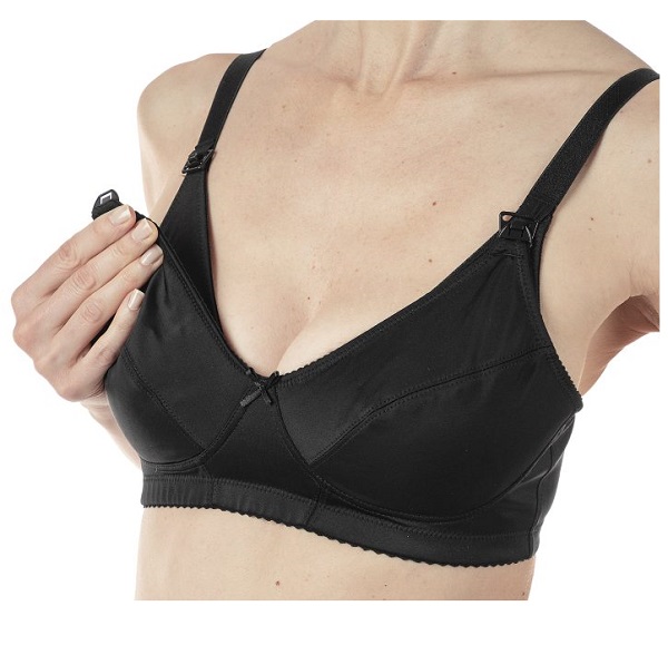 MAMMY REGGISENO MICROFIBRA ALLATTAMENTO BLACK 4C - Farmadott.it
