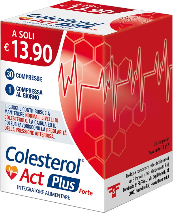 COLESTEROL ACT PLUS FORTE 30 COMPRESSE - Farmadott.it