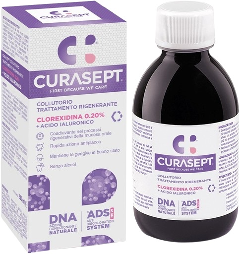 CURASEPT COLLUTORIO ADS DNA TRATTAMENTO RIGENERANTE 200 ML - Farmadott.it