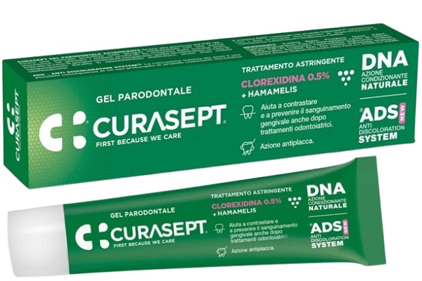 CURASEPT GEL PARODONTALE ADS DNA TRATTAMENTO ASTRINGENTE 30 ML - Farmadott.it
