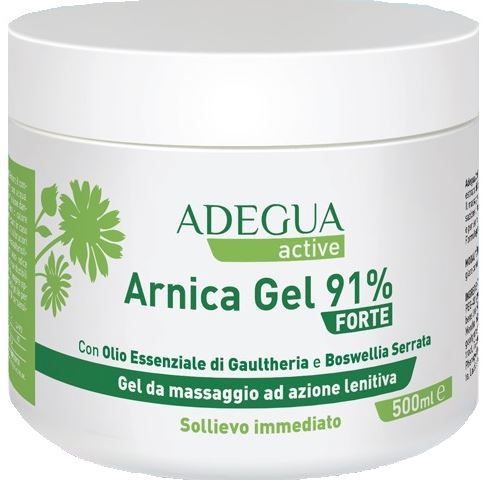 ADEGUA ARNICA PLUS 91% GEL EXTRA FORTE 500 ML - Farmadott.it
