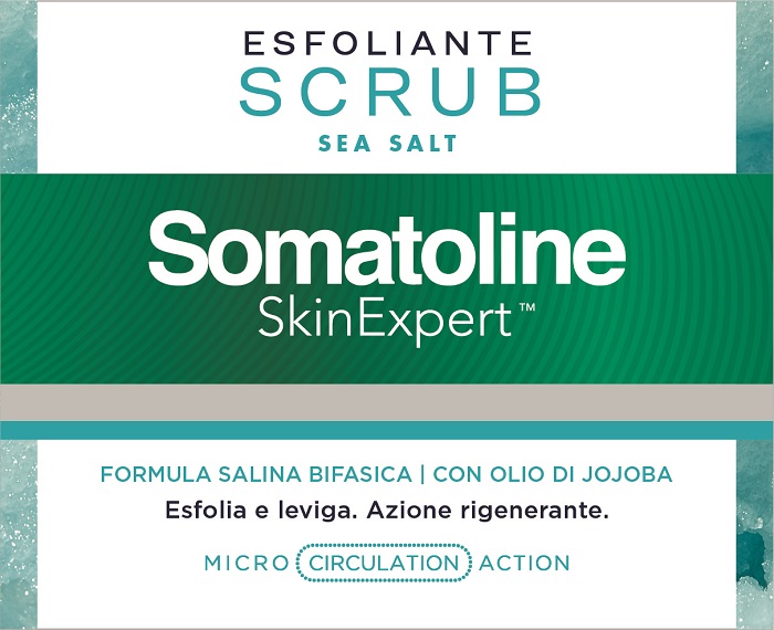 SOMATOLINE SKIN EXPERT SCRUB SEA SALT 350 G - Farmadott.it