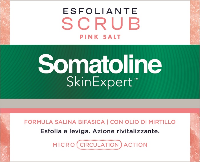 SOMATOLINE SKIN EXPERT SCRUB PINK SALT 350 G - Farmadott.it