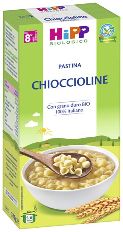 HIPP BIO PASTINA CHIOCCIOLINE 320 G - Farmadott.it