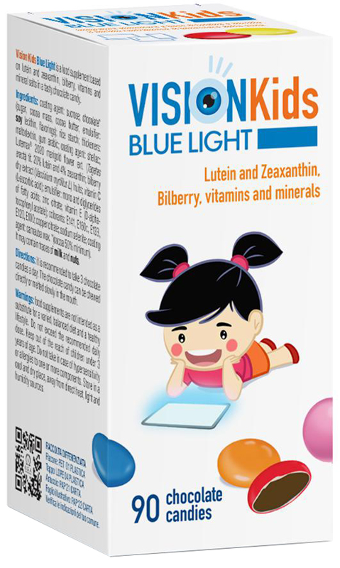 VISION KIDS BLUE LIGHT 90 CONFETTI DA 1 G - Farmadott.it