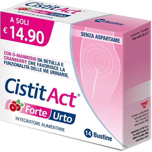 CISTIT ACT FORTE URTO 14 BUSTINE - Farmadott.it