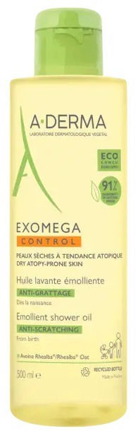 EXOMEGA CONTROL OLIO LAVANTE EMOLLIENTE RICARICA 500 ML - Farmadott.it
