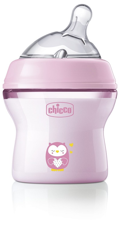 CHICCO BIBERON NAT FEEL PP 0M+ 150 ML BIMBA - Farmadott.it