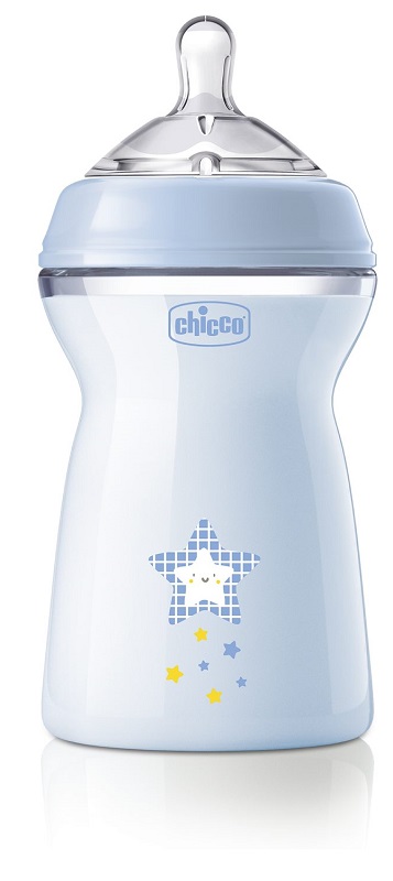 CHICCO BIBERON NAT FEEL PP 6M+ 330 ML BIMBO - Farmadott.it