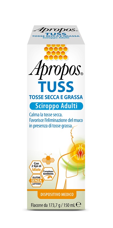 APROPOS TUSS SCIROPPO ADULTI 150 ML - Farmadott.it
